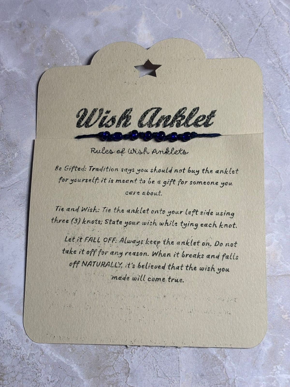 Wish Anklet