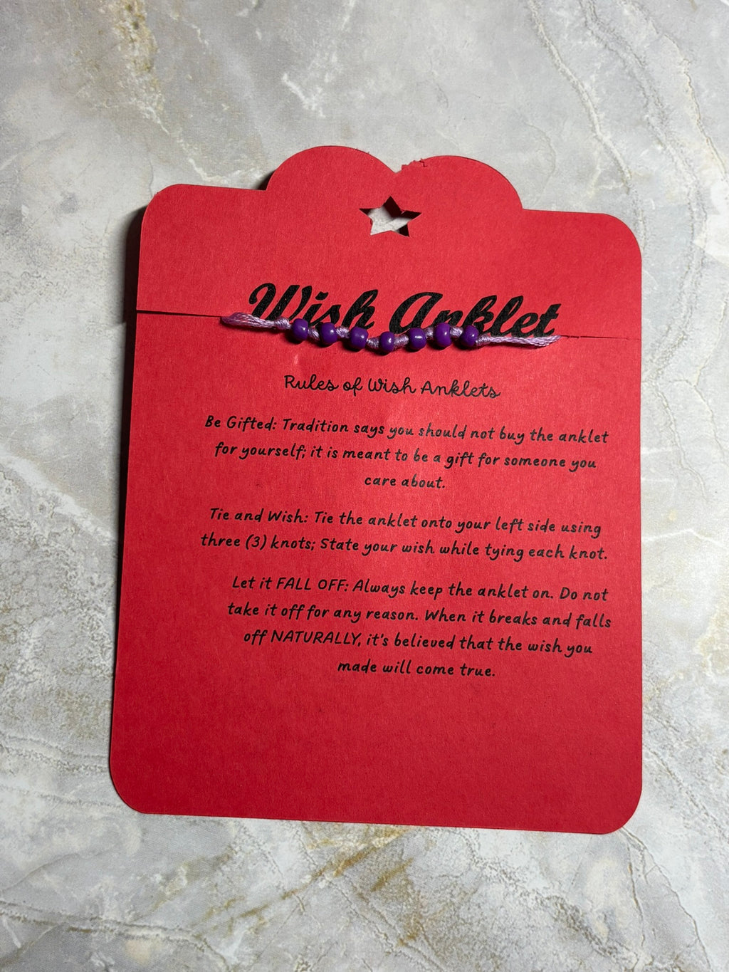 Wish Anklet