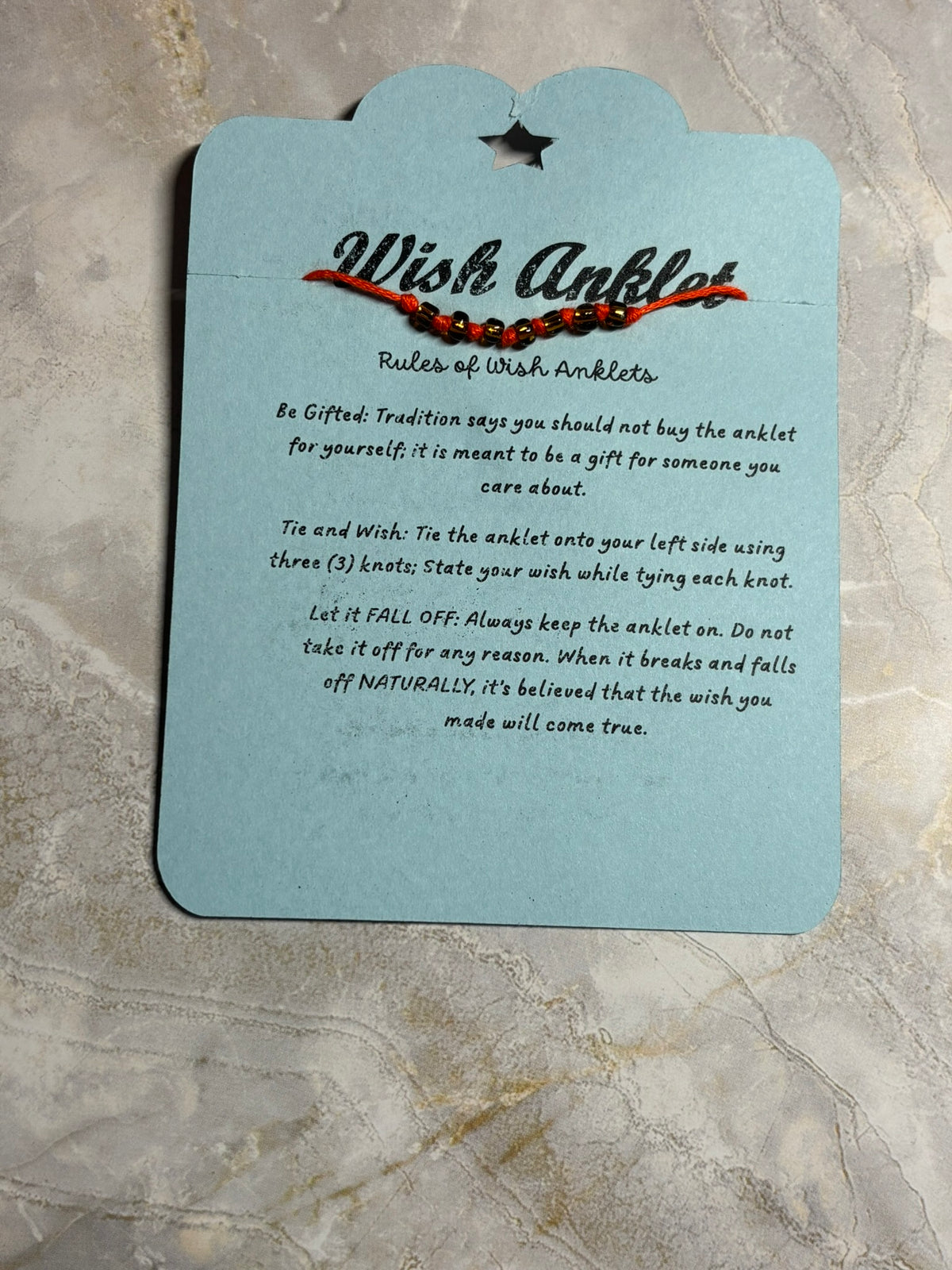 Wish Anklet