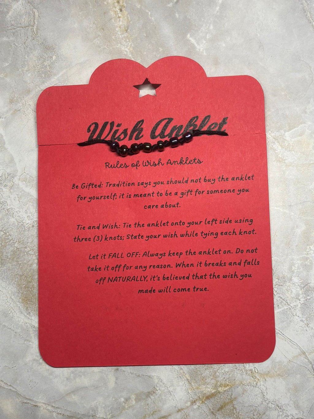 Wish Anklet