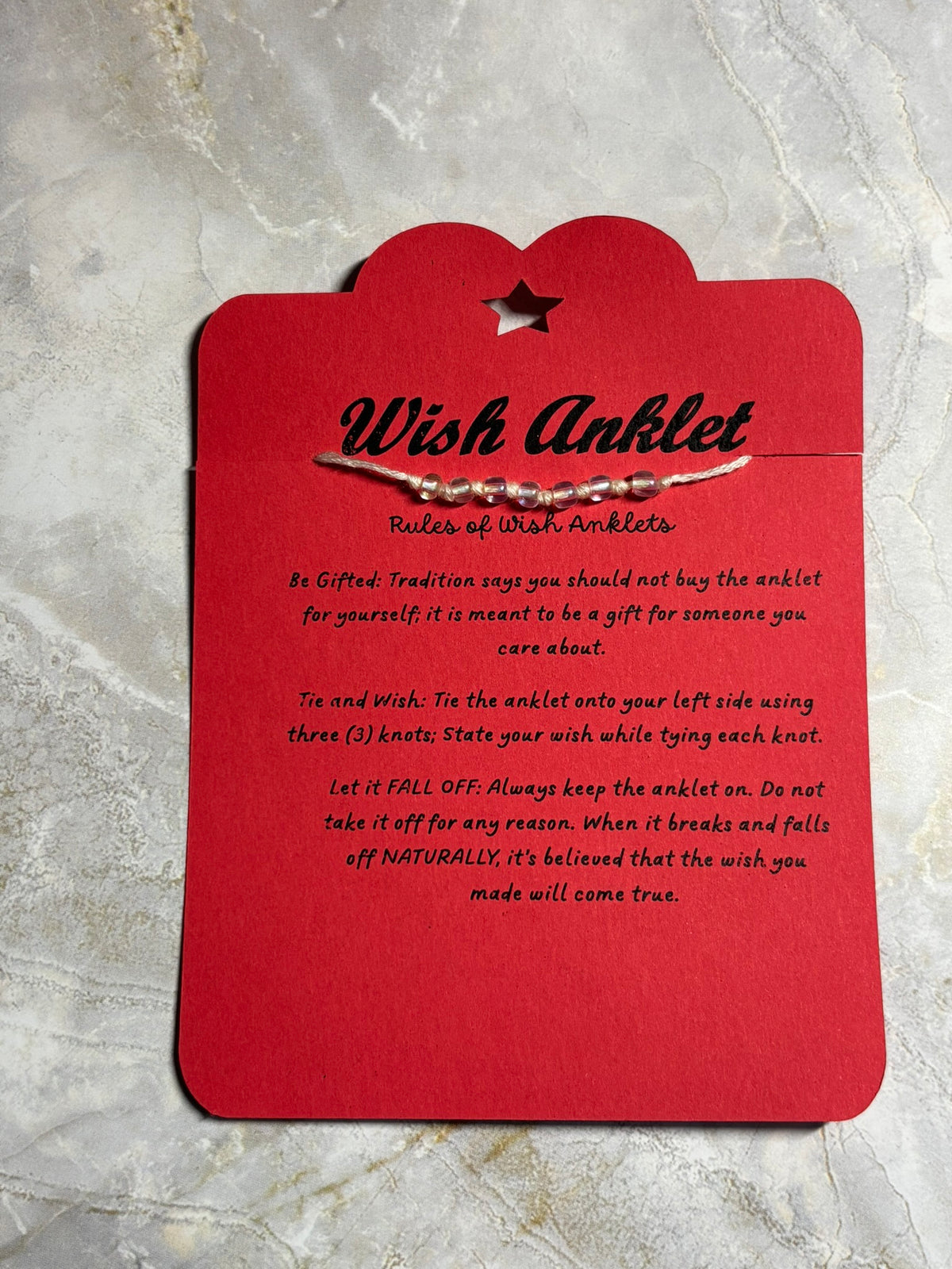 Wish Anklet