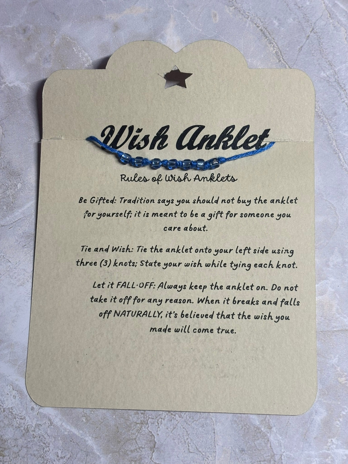 Wish Anklet