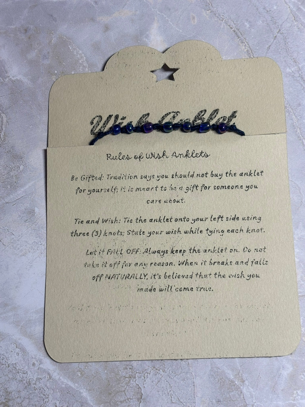 Wish Anklet