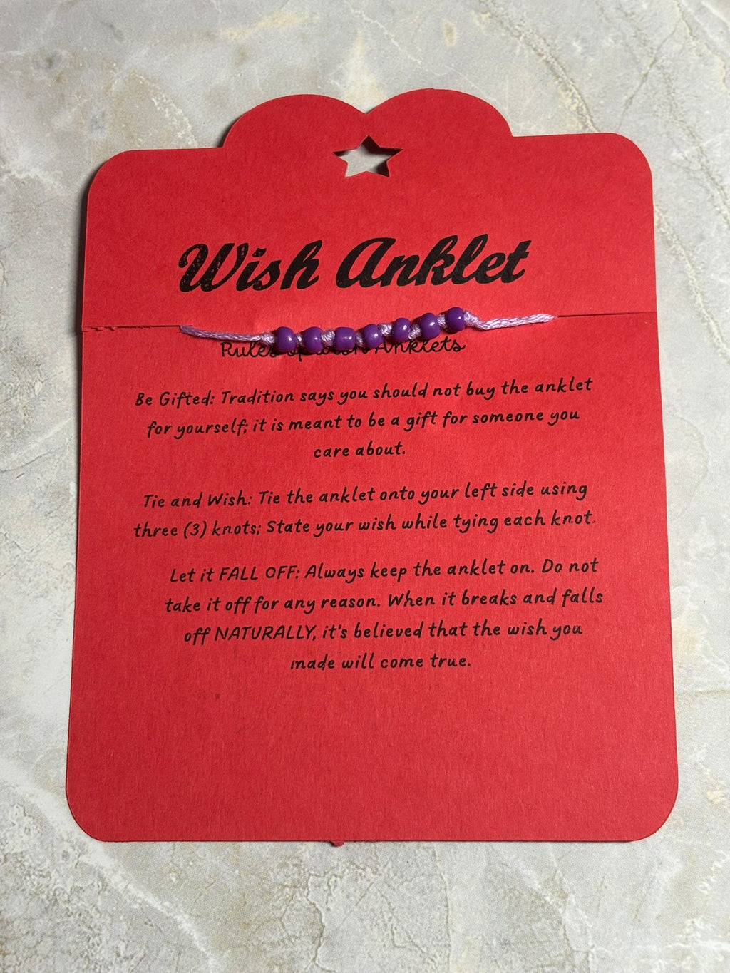 Wish Anklet