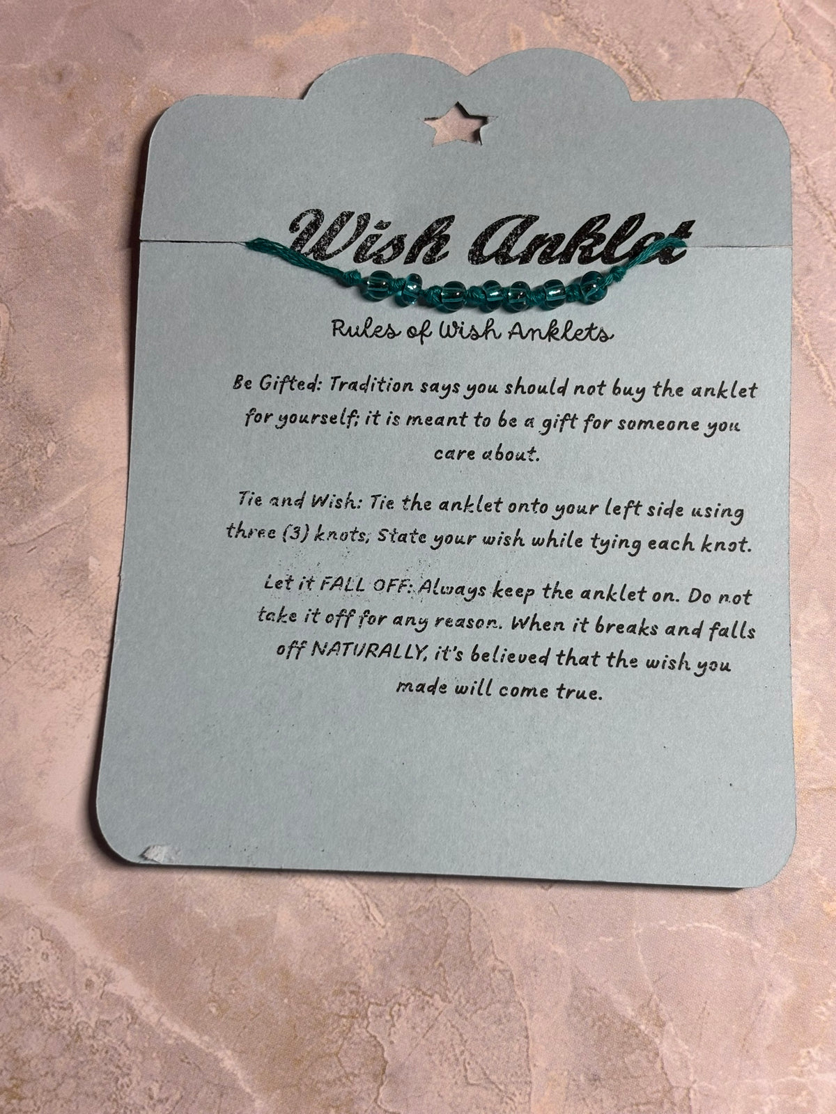 Wish Anklet