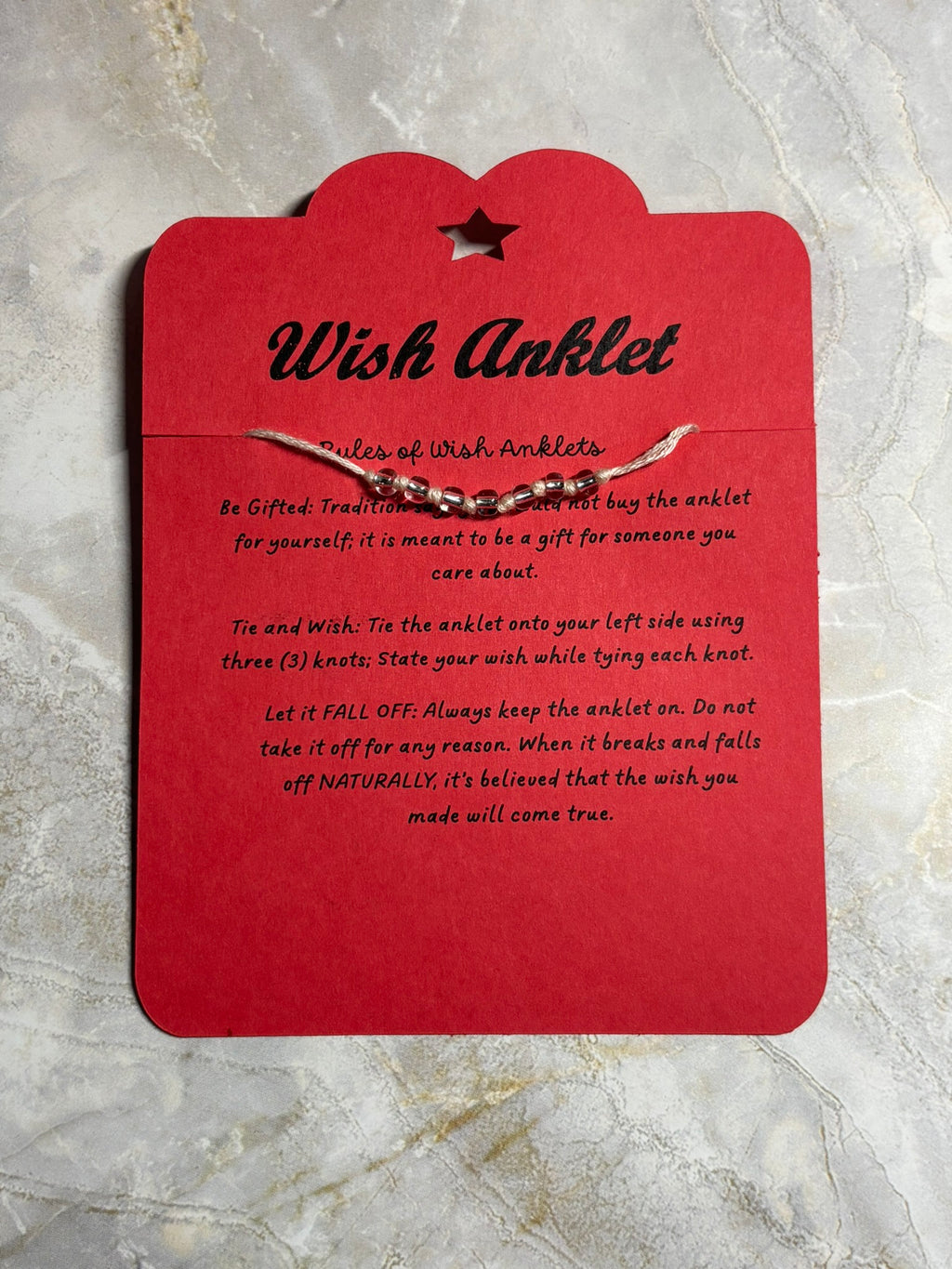 Wish Anklet