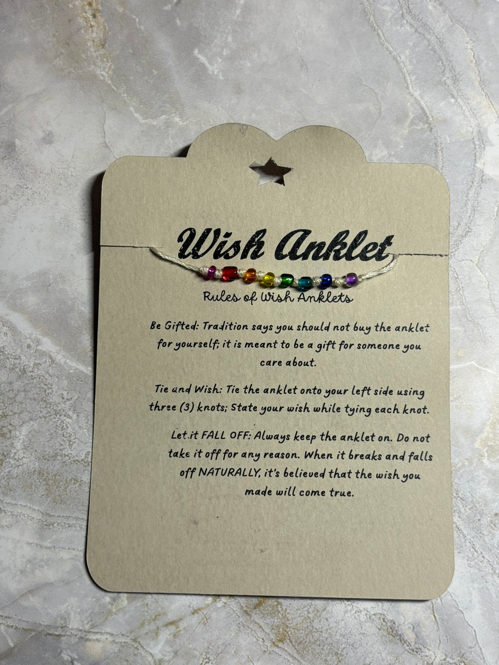 Wish Anklet