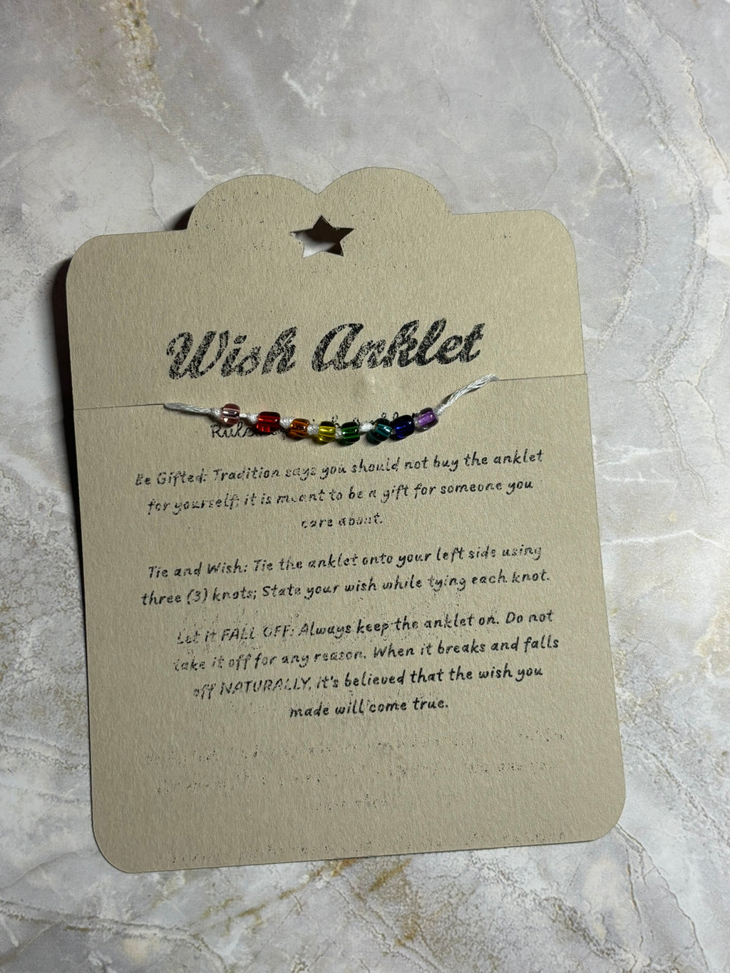 Wish Anklet