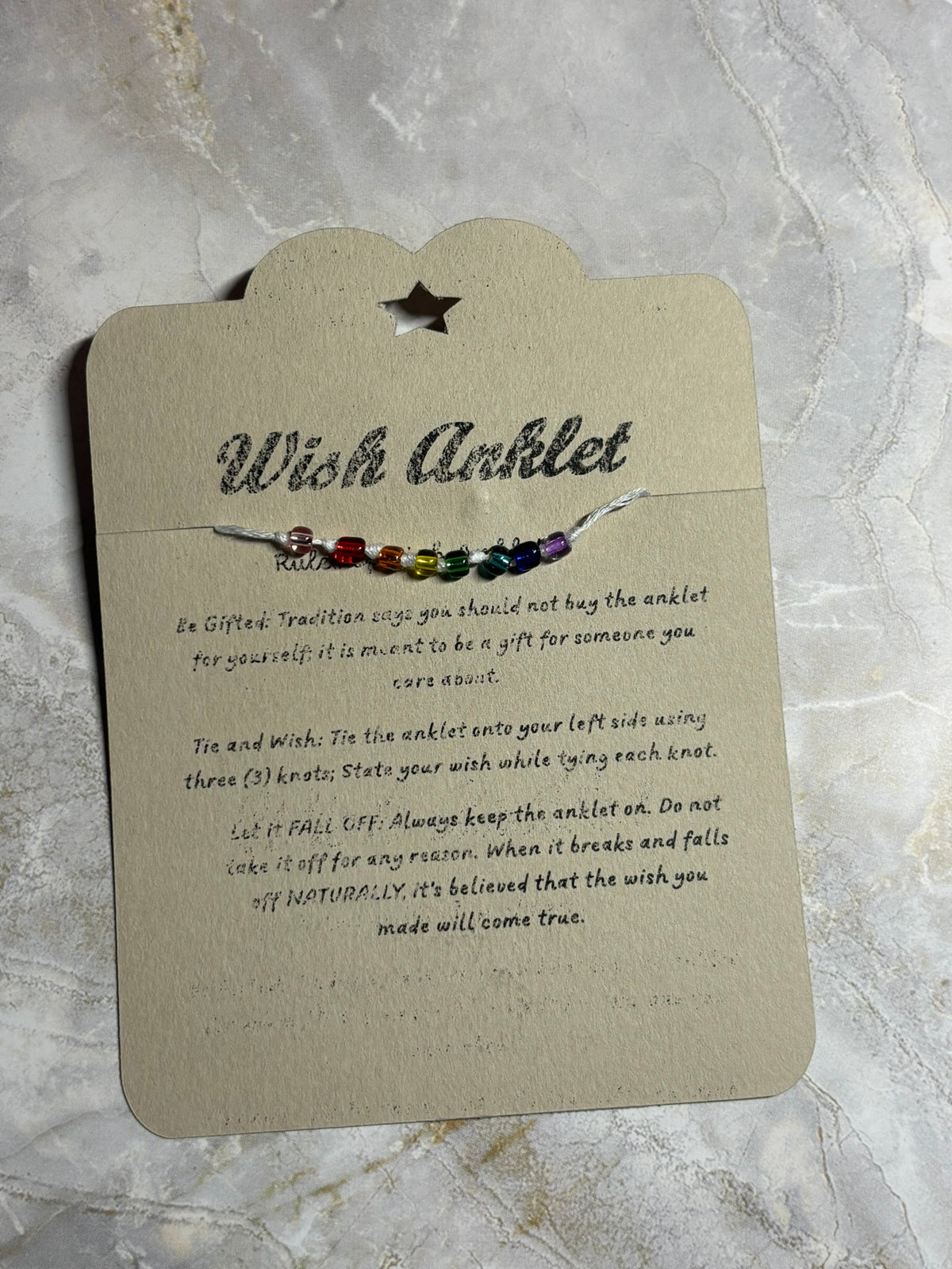Wish Anklet