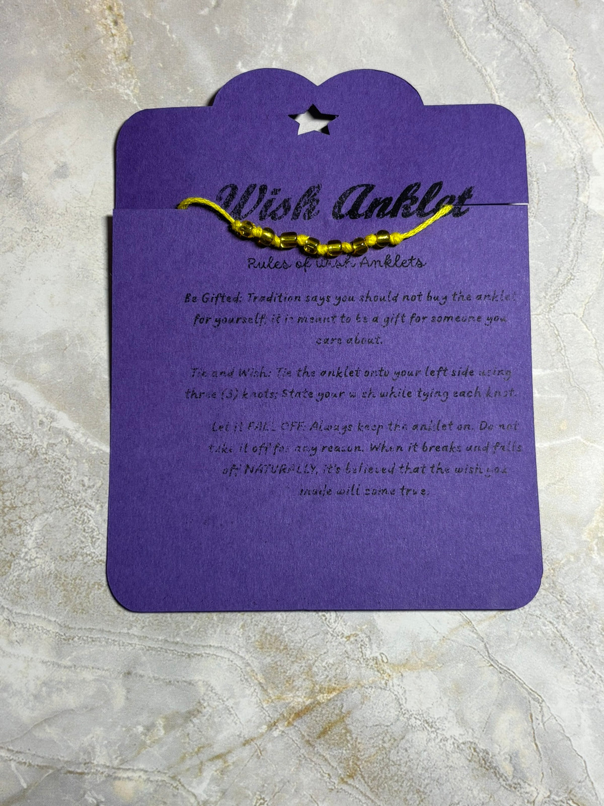 Wish Anklet