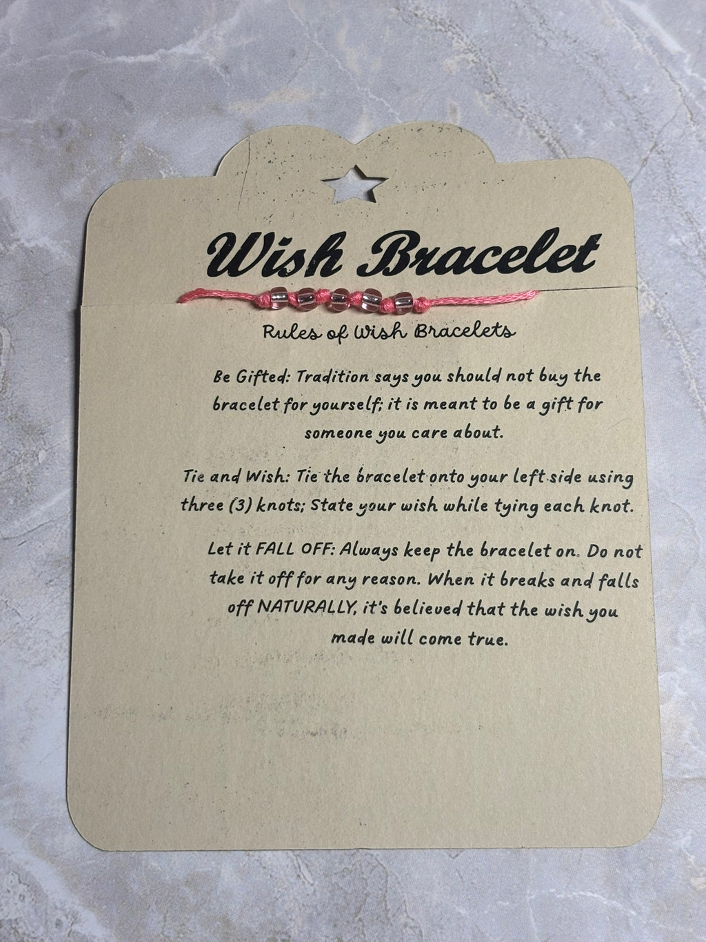 Wish Bracelet