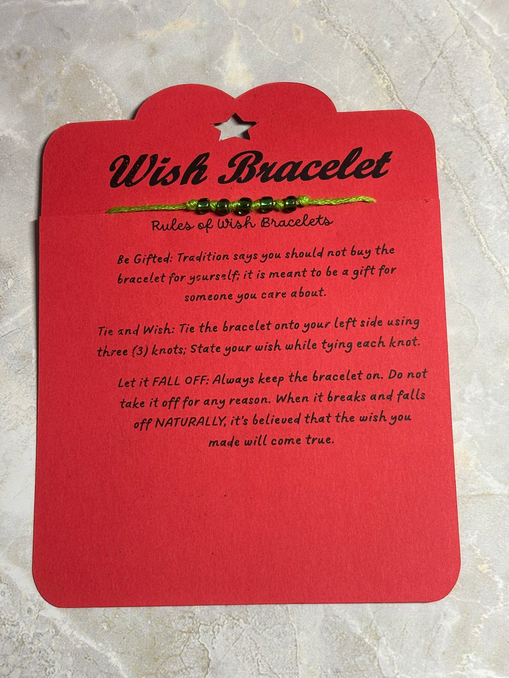 Wish Bracelet