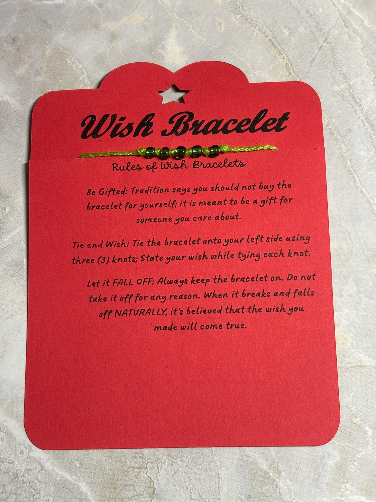 Wish Bracelet