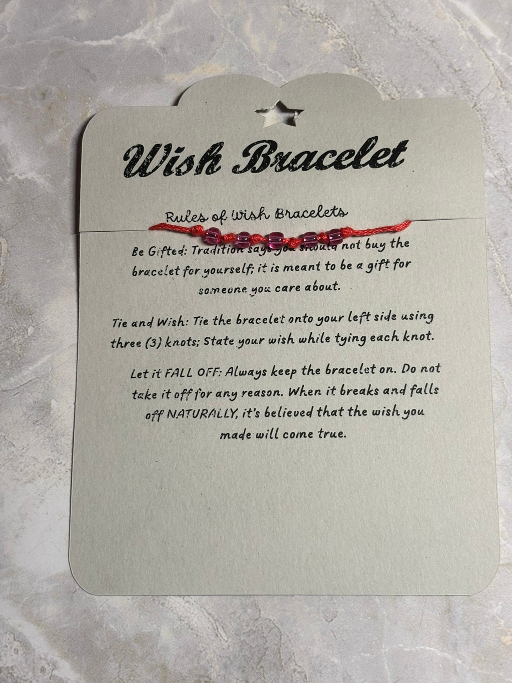 Wish Bracelet