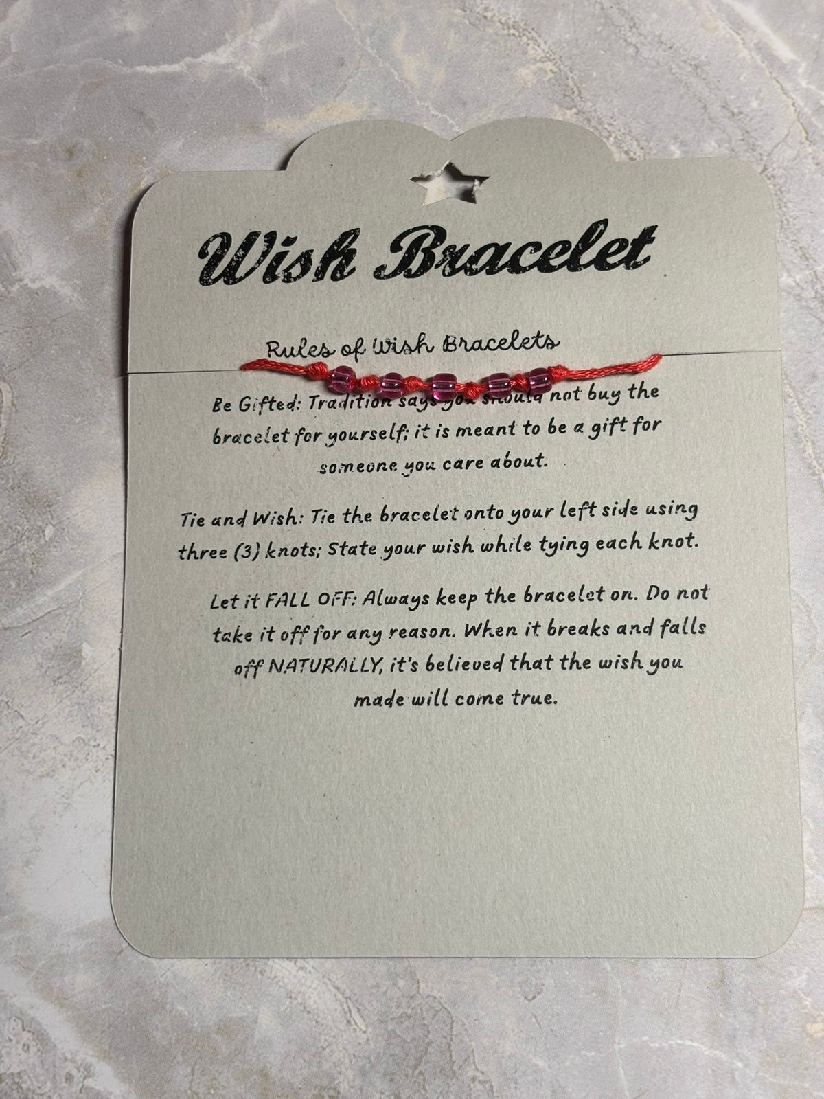 Wish Bracelet