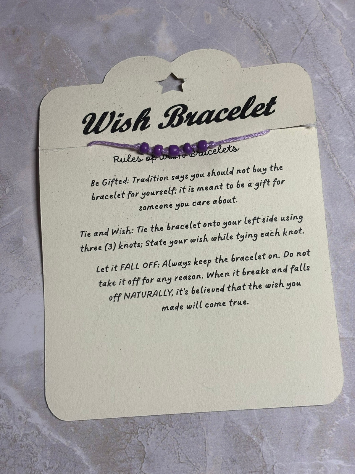 Wish Bracelet