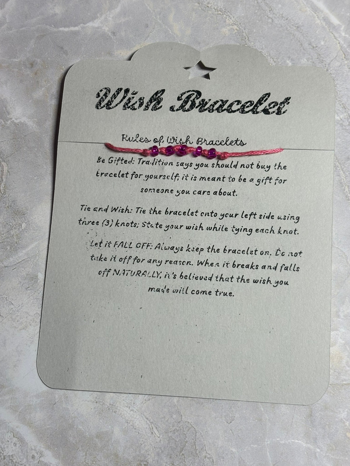 Wish Bracelet