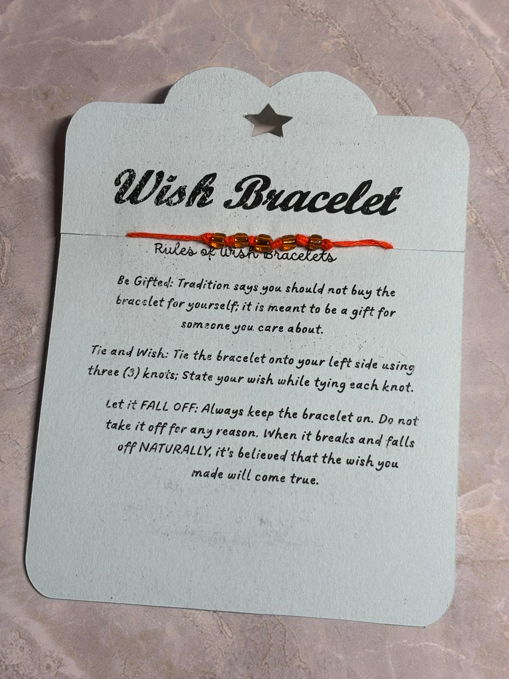 Wish Bracelet
