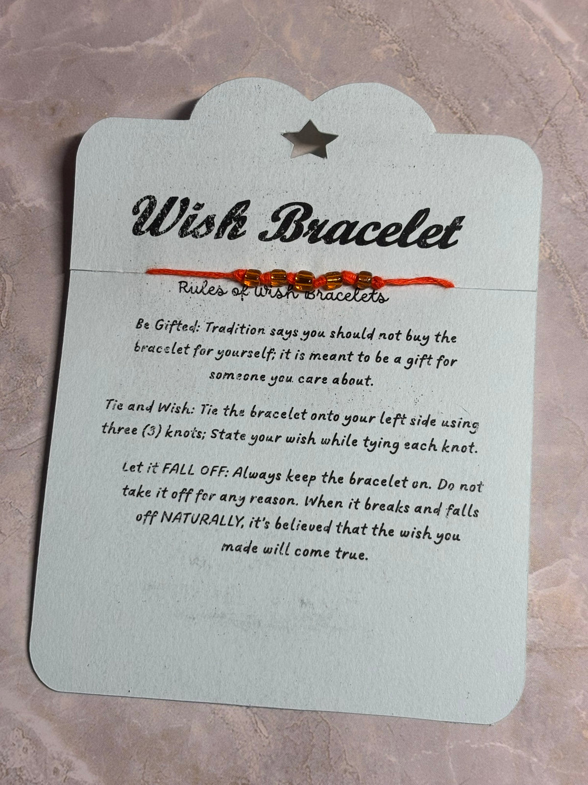 Wish Bracelet