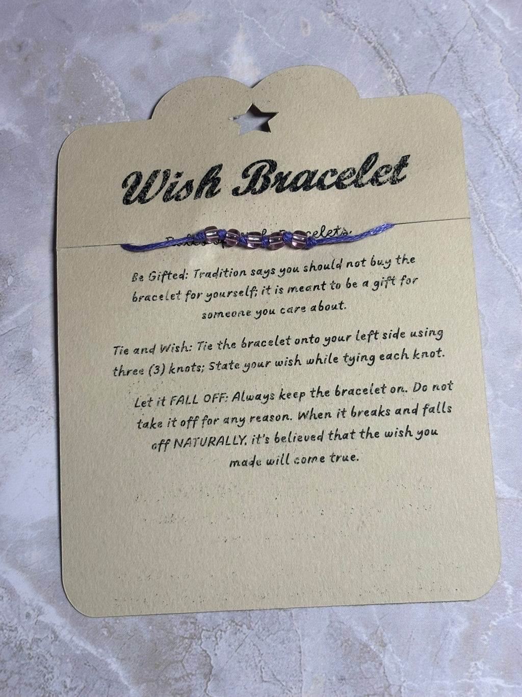 Wish Bracelet
