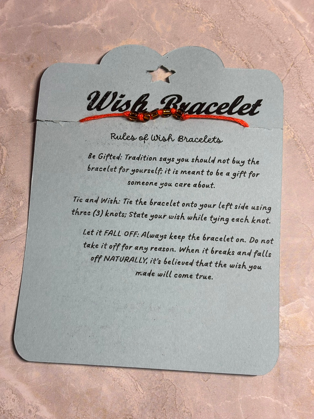 Wish Bracelet
