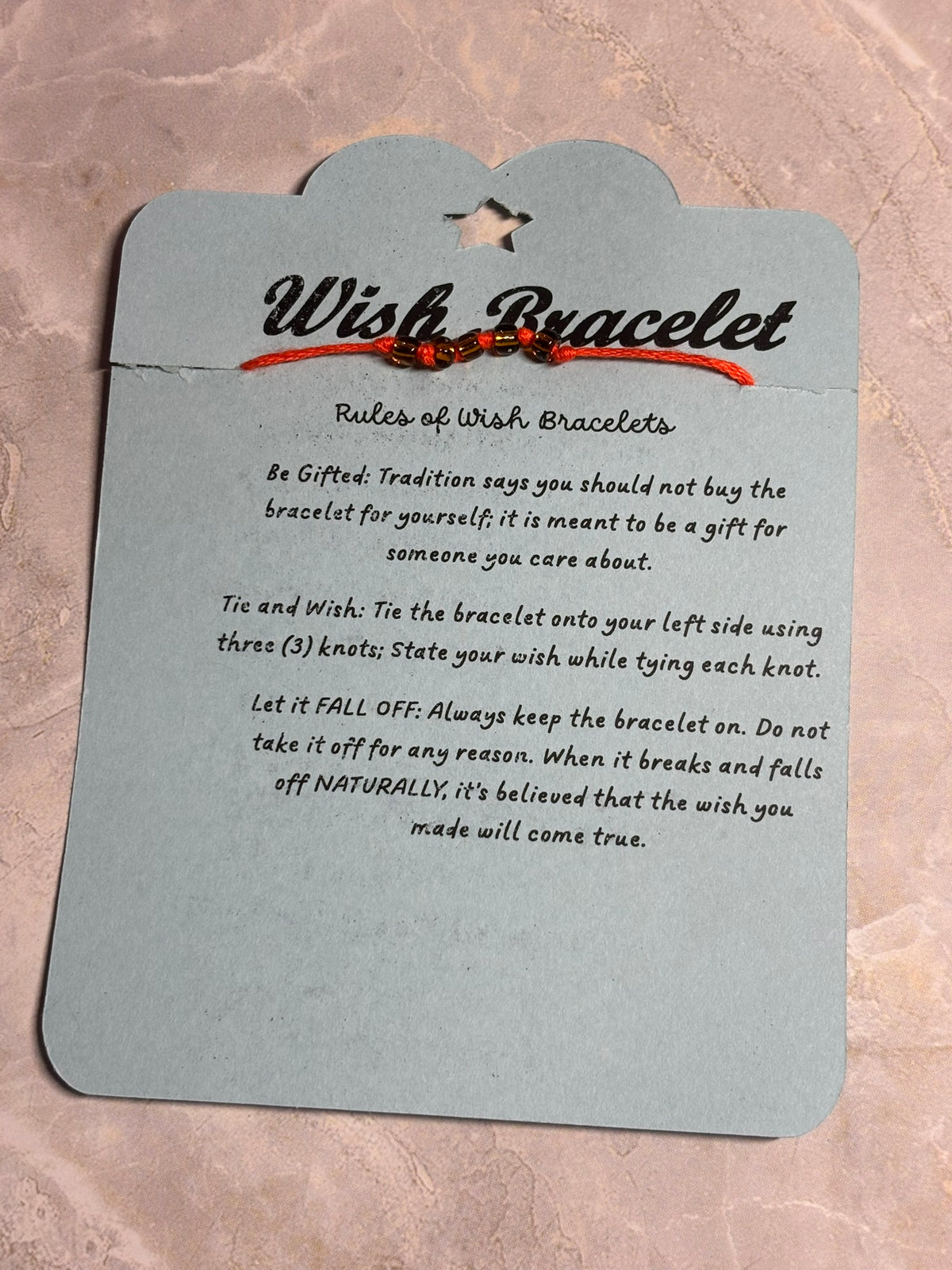 Wish Bracelet