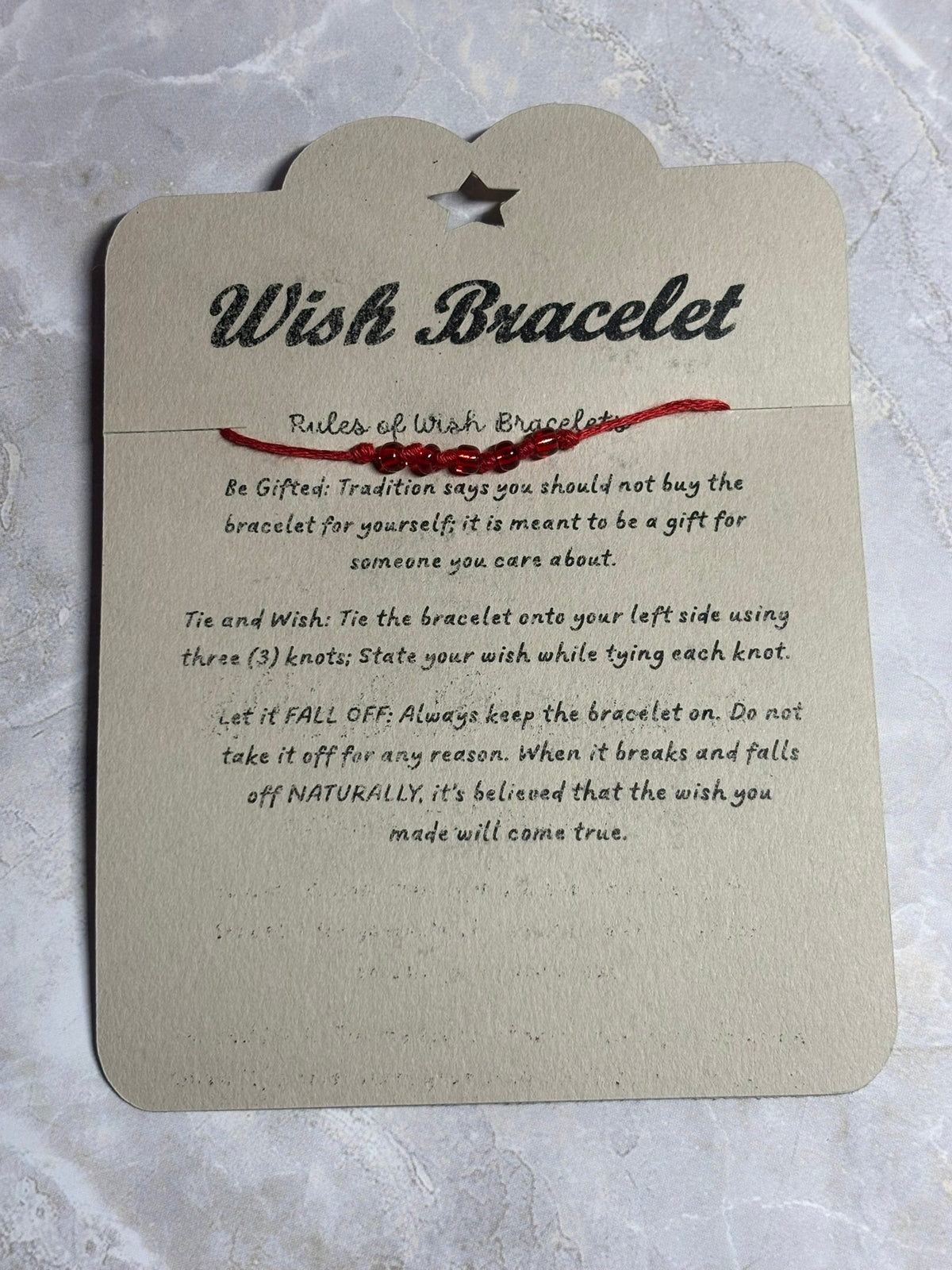 Wish Bracelet