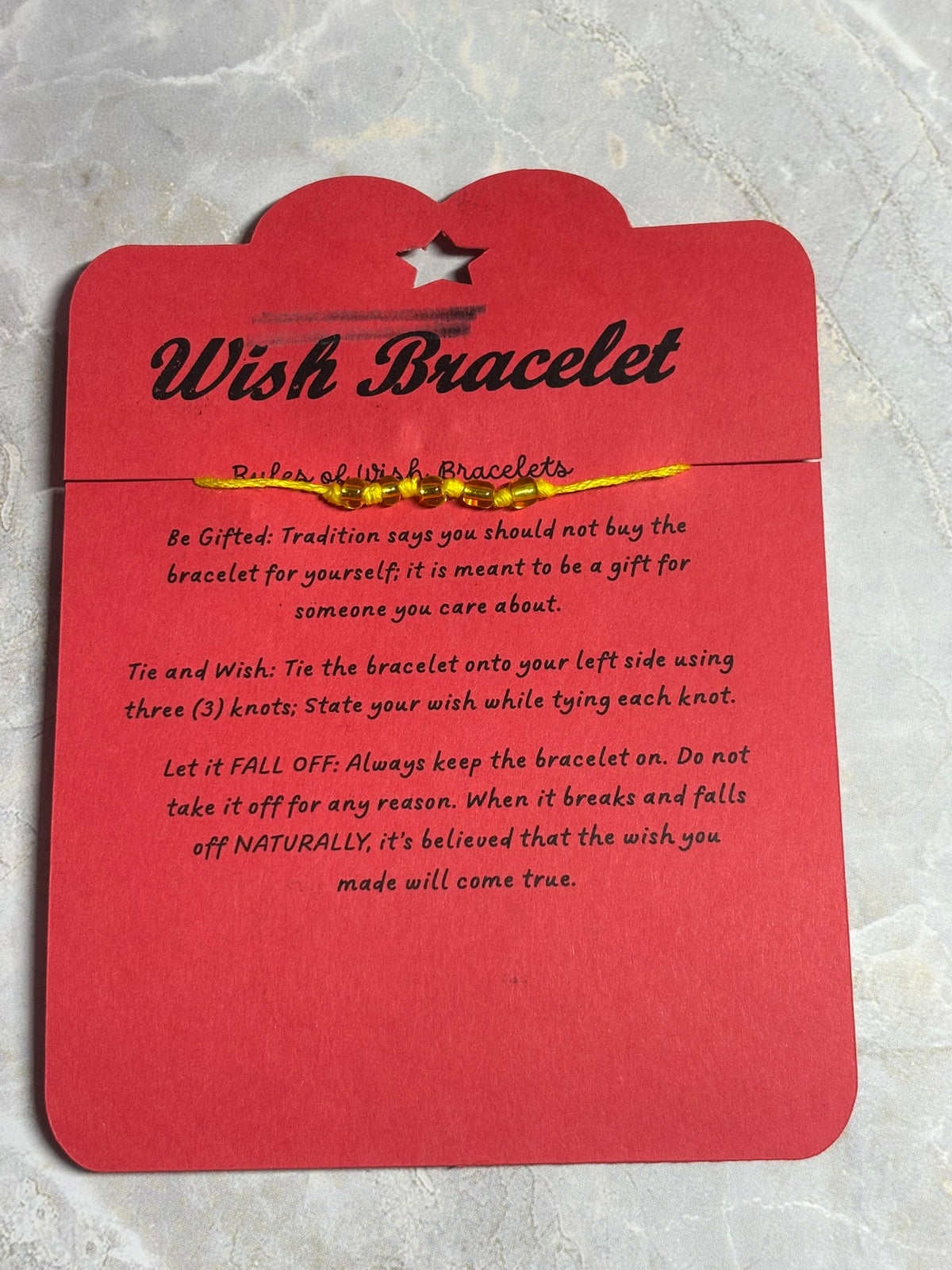 Wish Bracelet
