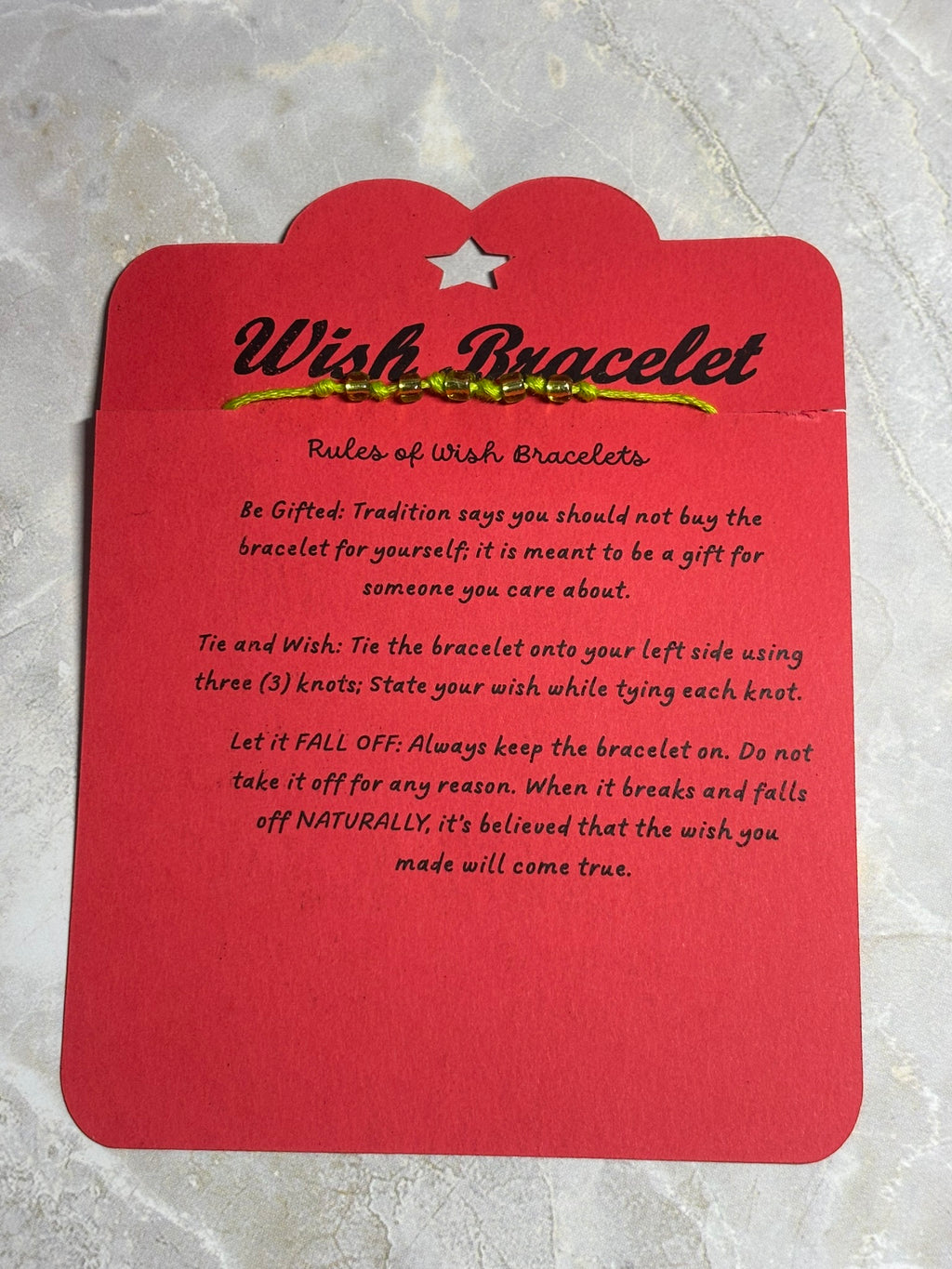 Wish Bracelet